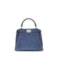 Blue Calf Leather Bos Taurus Shoulder Bag