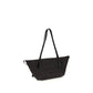 Black Raffia Shoulder Bag