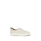White Calf Leather Bos Taurus Low Top Sneakers