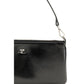 Black Cowhide Shoulder Bag