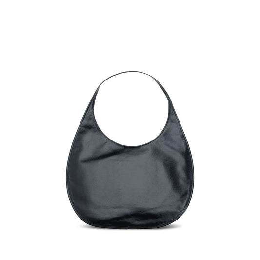 Black Calf Leather Bos Taurus Shoulder Bag