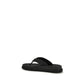 Black Rubber Flip-Flop Sandals