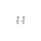 Gold Pearl Earrings