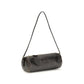 Brown Lamb Leather Shoulder Bag