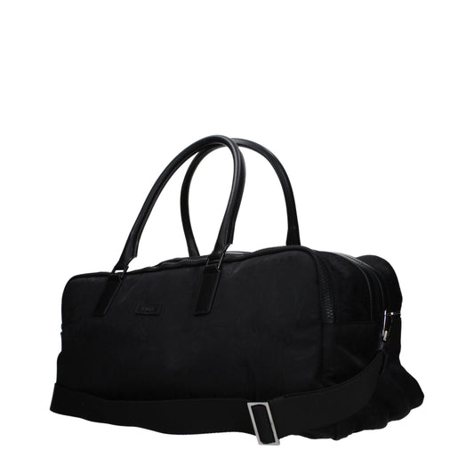 Black Fabric Luggage And Travel