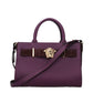 Purple Leather Handbag