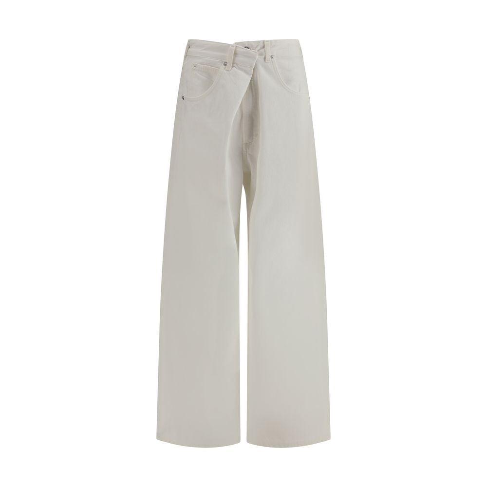 White Cotton Jeans Denim