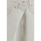 White Cotton Jeans Denim