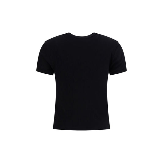 Black Cotton T-Shirt
