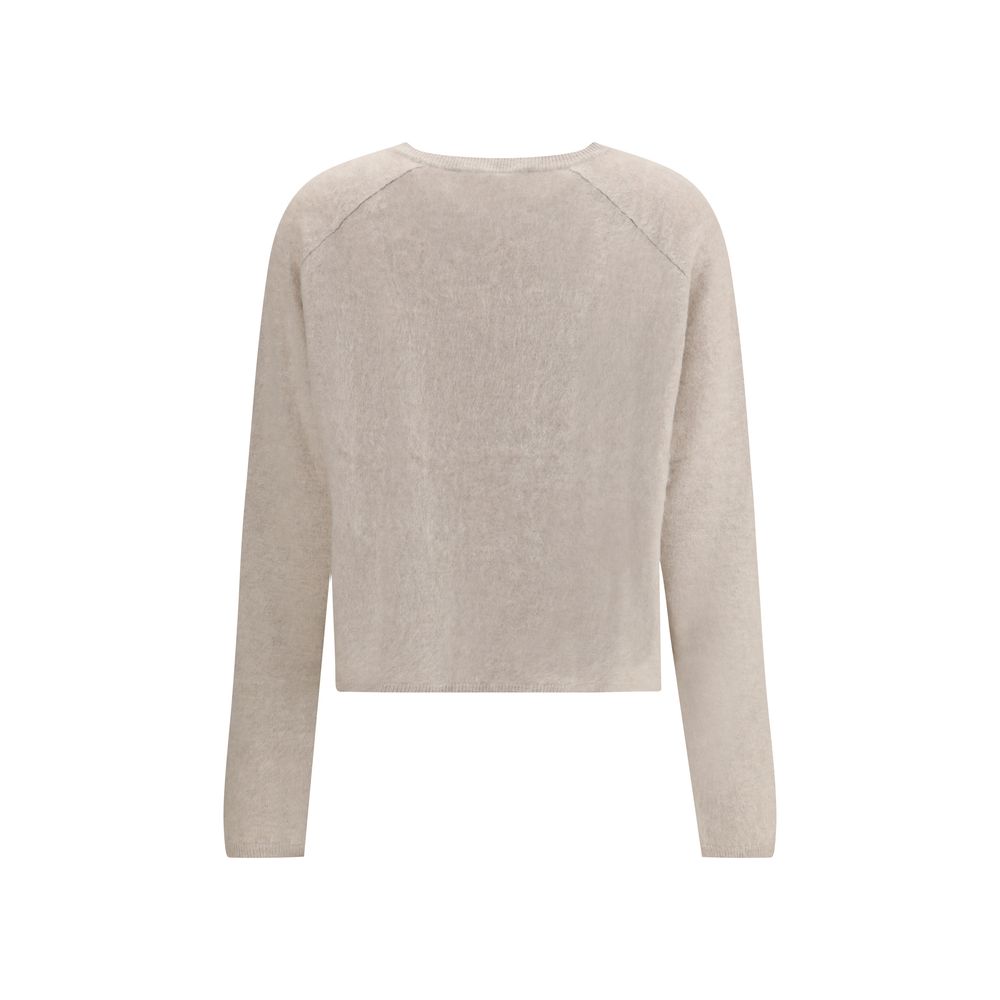 Beige Cashmere Cashmere Sweater