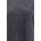 Grey Cashmere Short Sleeve Sweater