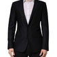 Blue MARTINI Single Breasted Jacket Blazer