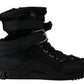 Sorrento Sneakers Nylon Black High Top Shoes