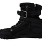 Sorrento Sneakers Nylon Black High Top Shoes
