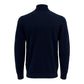 Blue Polyester Turtleneck