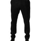 Black Wool Skinny Dress Formal Trouser Pants