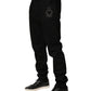 Black Sacred Heart Skinny Men Denim Jeans
