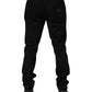Black Sacred Heart Skinny Men Denim Jeans