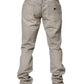 Light Gray Cotton Straight Denim Trouser Jeans