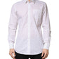 White GOLD Cotton Collared Formal Dress Shirt