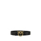 Black Calf Leather Bos Taurus Belt