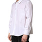 White SARTORIA Cotton Collared Dress Shirt