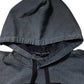 Blue Cotton Logo Hooded Sweatshirt  Sweater
