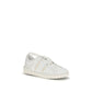 White Calf Leather Bos Taurus Low Top Sneakers