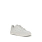 White Calf Leather Bos Taurus Low Top Sneakers