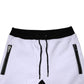 Black White Skinny Jogger Sweatpants Pants