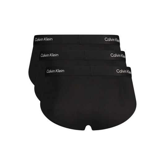 Black Cotton Men's Underwear