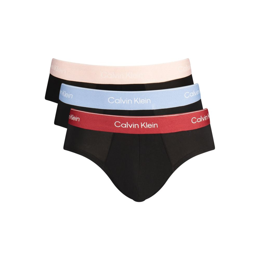 Black Cotton Men's Brief