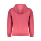 Red Polyester Men's Sweatshirt