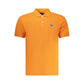 Arancione Cotton Men Polo