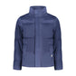 Blue Polyester Men's Jacket