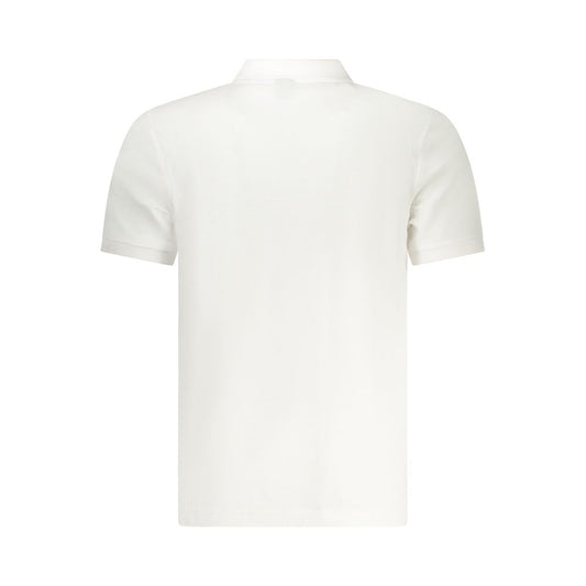 White Cotton Men's Polo Shirt