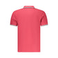 Red Cotton Men Polo