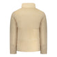 Beige Polyester Men's Jacket