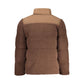 Marrone Poliestere Mens Jacket
