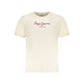 Beige Cotton Men's T-Shirt
