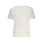 White Cotton Women T-Shirt