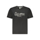 Black Cotton Men's T-Shirt