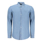 Azzurro Cotton Men Shirt