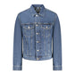 Blu Cotton Men Jacket