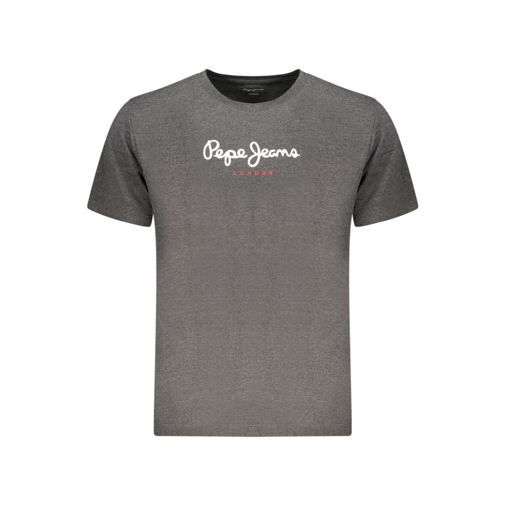 Grigio Cotton Men T-Shirt
