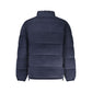 Blue Polyester Men's Jacket