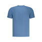 Blue Cotton Men's T-Shirt
