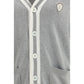 Gray Cotton Cardigan
