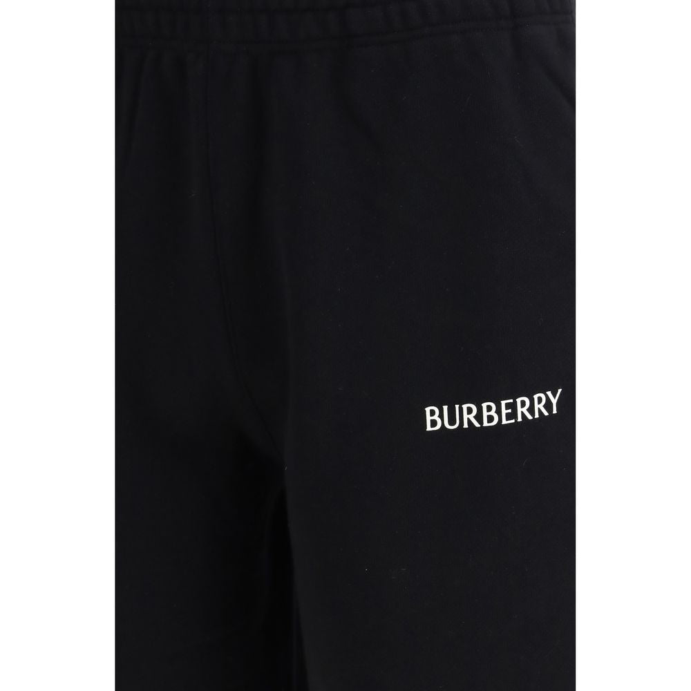 Black Cotton Bermuda Shorts