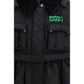 Black Polyester Coat
